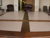 Handcrafted conference table